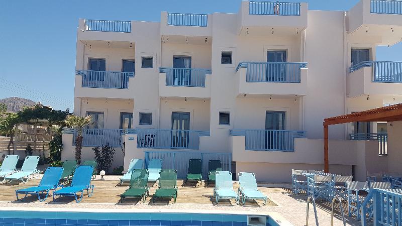 Blue Sky Hotel Apts Gouves Exterior foto